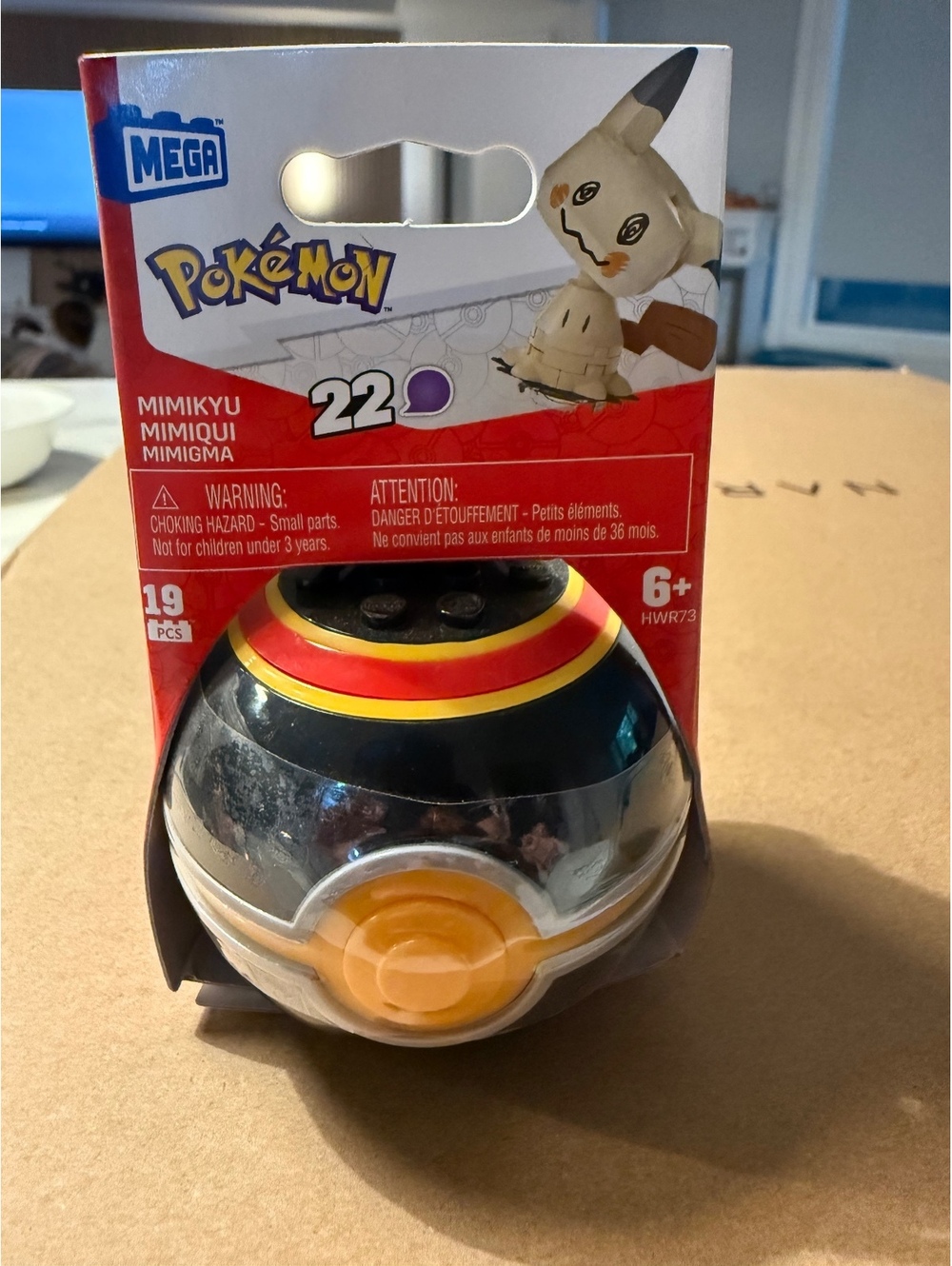 Mega Construx Pokémon Mimikyu Series 22 Luxury Ball Building Set HWR73 - New